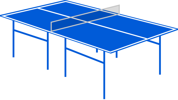 Table Tennis Table PNG, SVG Clip art for Web