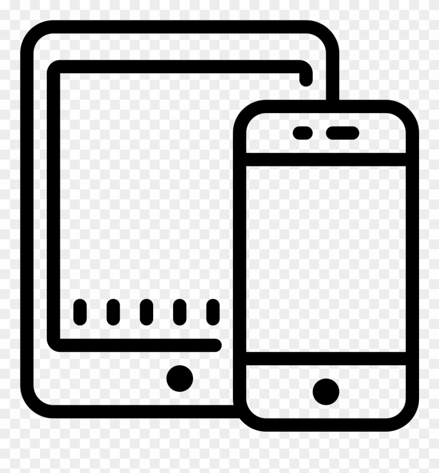Mobile, Tablet, Mobile Shopping Icon