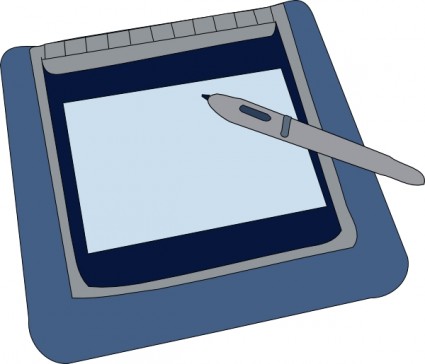 Free tablet cliparts.