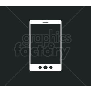 Tablet device vector design on black background clipart