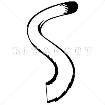 Dog tail clipart