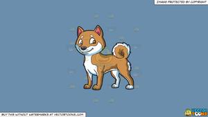 Clipart dog with.