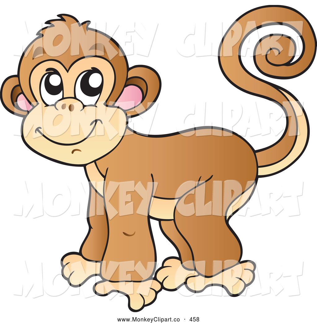 Monkey tail clipart