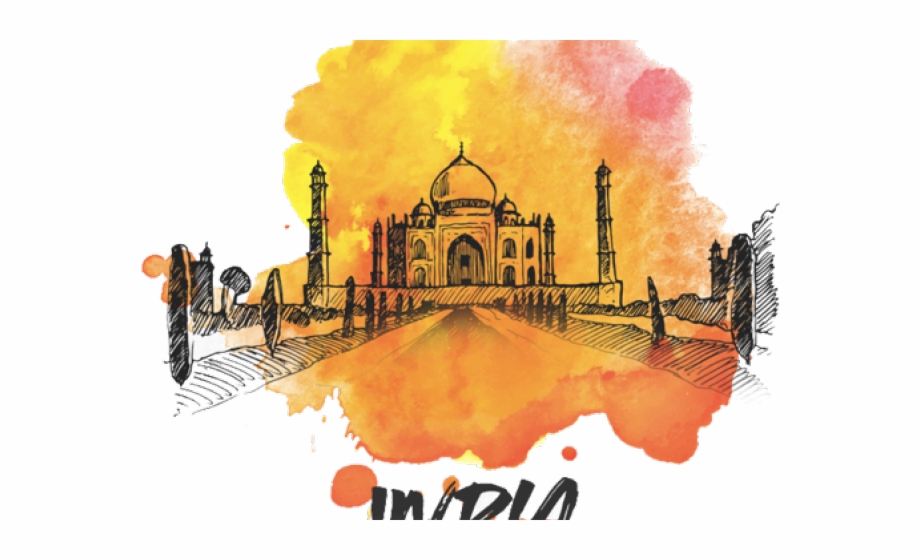 India Taj Mahal Clipart, Transparent Png Download For Free