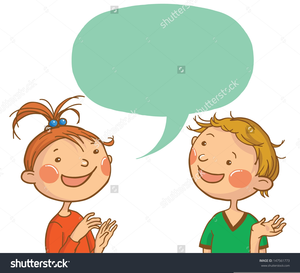 Two People Talking Clipart Free
