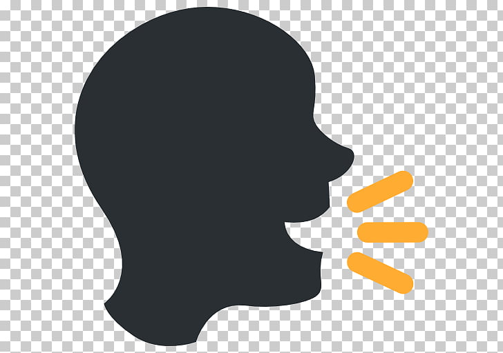 Emoji Emoticon Symbol Fluency Speech, speaking, man talking