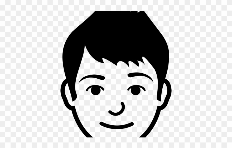 Face Clipart Black And White