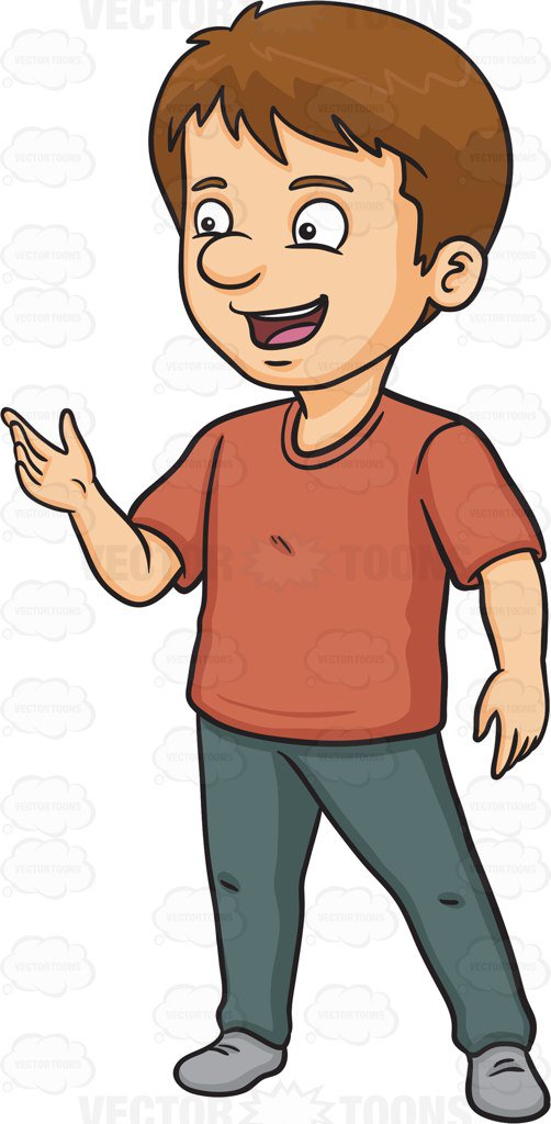 Person talking clipart