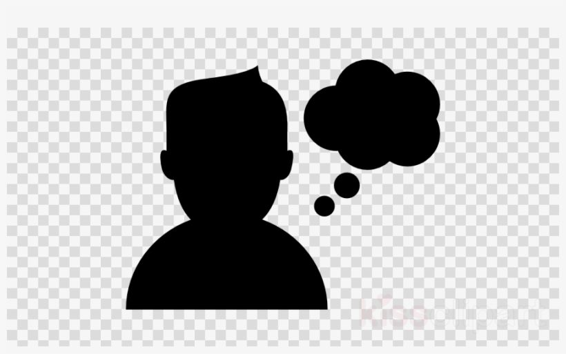 talking clipart silhouette