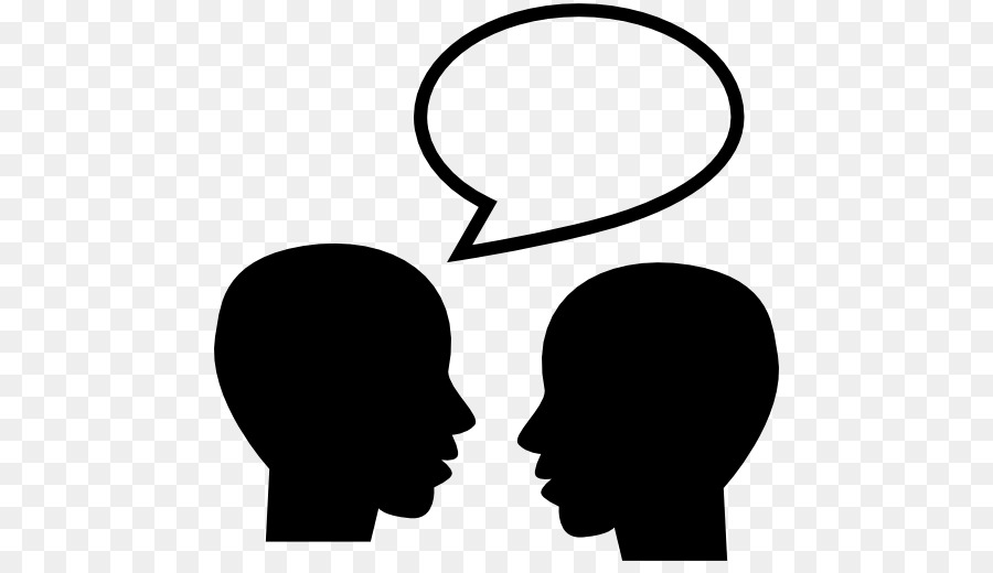 talking-clipart-silhouette-7