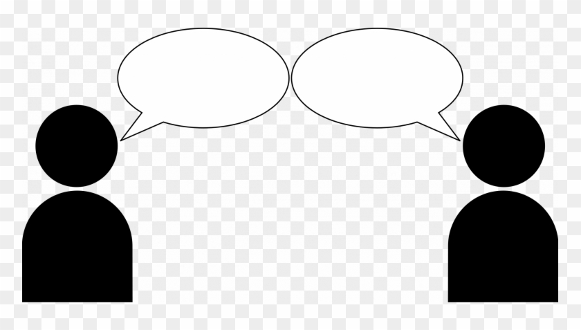 Person With Speech Bubble Clipart