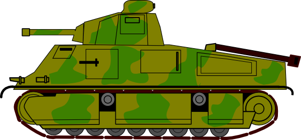 Free army tank.