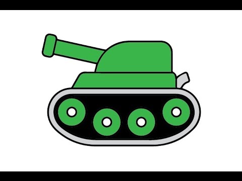 Free military tank.