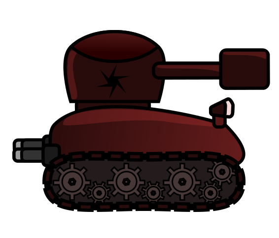 tank clipart red