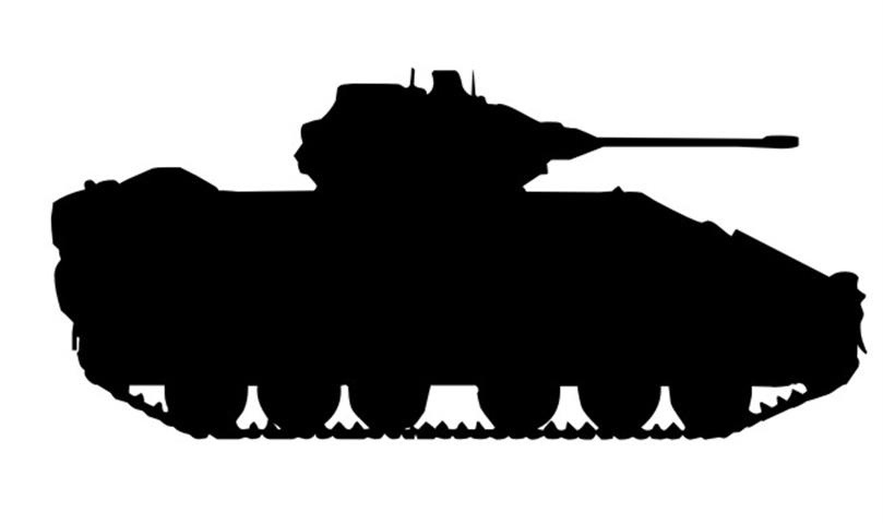 Tank silhouette free.
