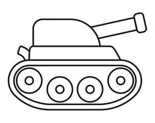 tank clipart simple