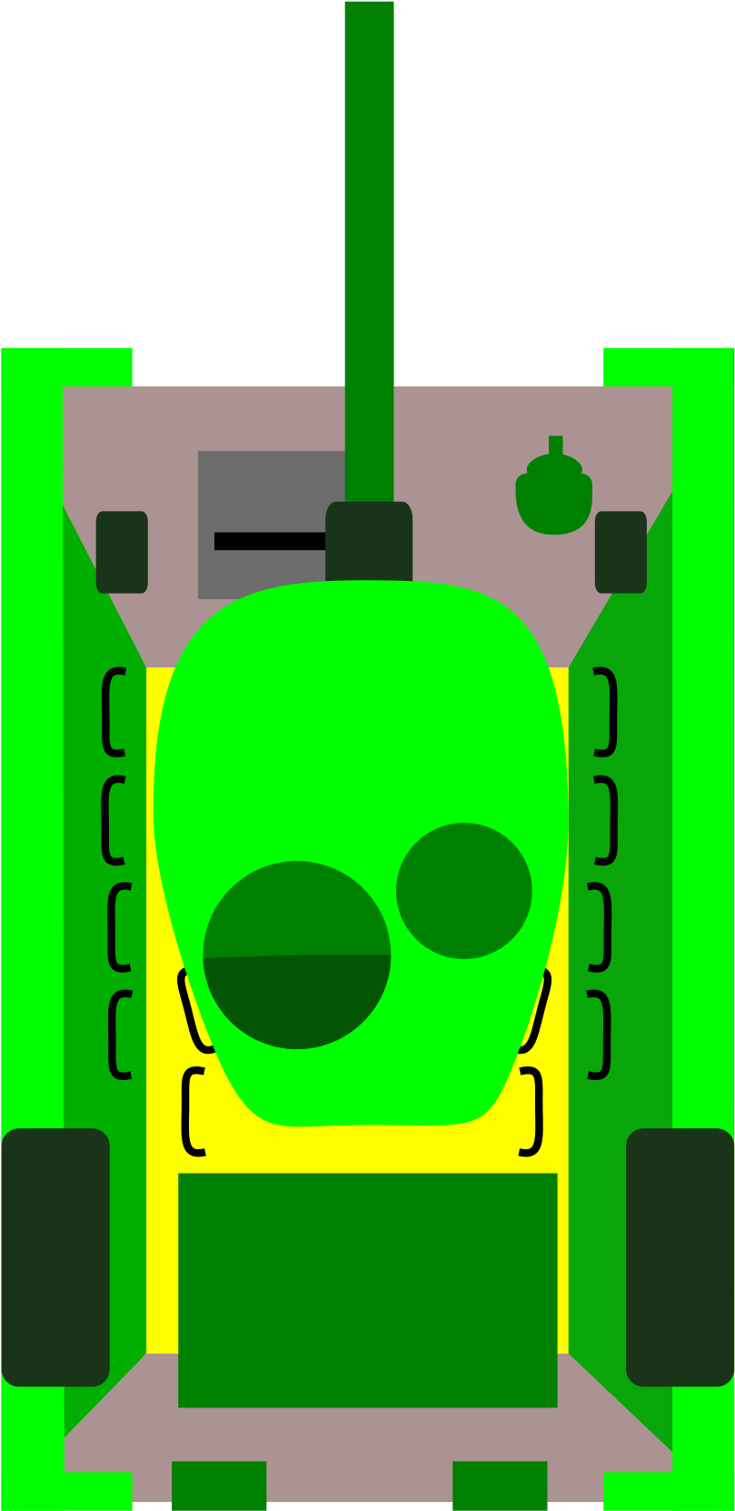 Tank Clipart Top View