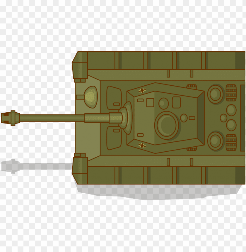tank clipart top view