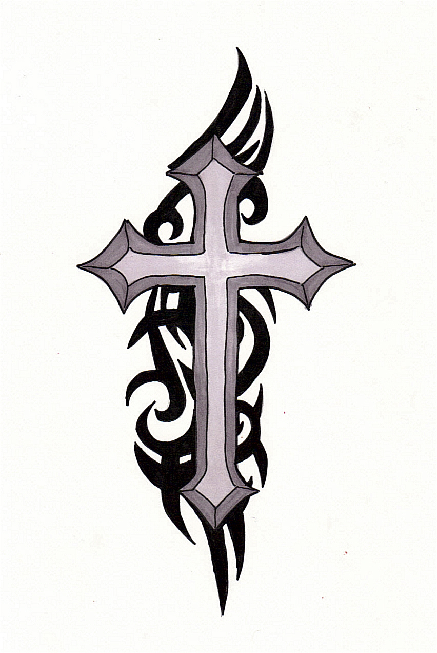 tattoo clipart cross