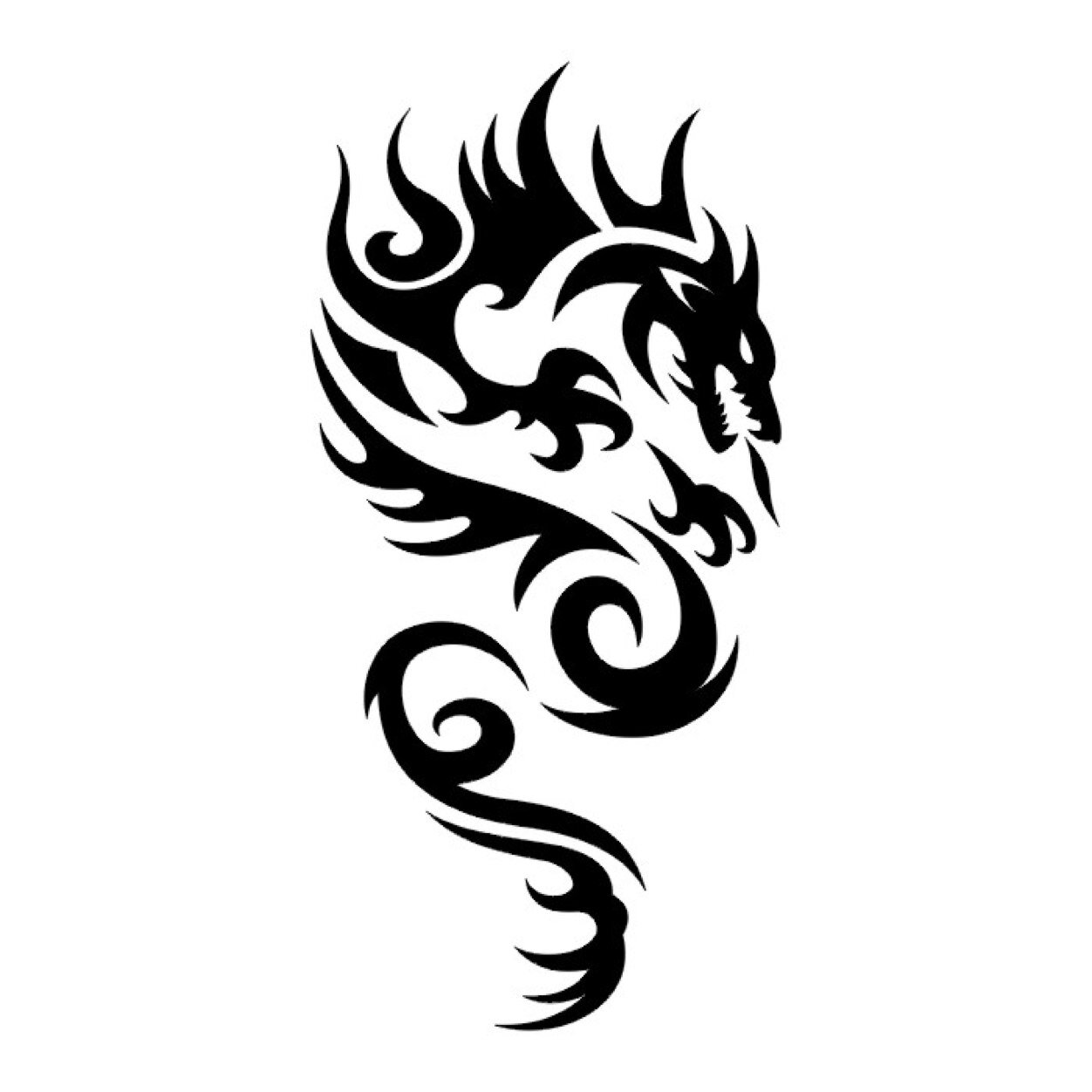 tattoo clipart dragon