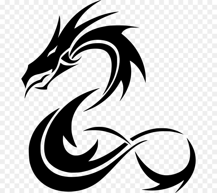 tattoo clipart dragon