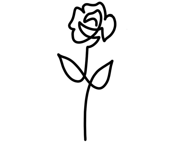 Rose Tattoo Clipart basic