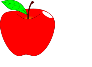 Red Apple Teacher Ai Clip Art at Clker