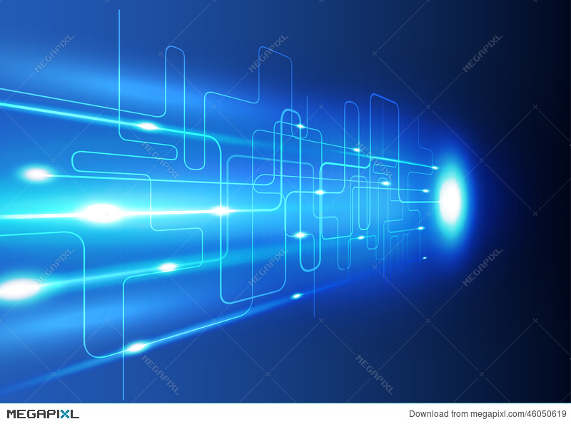 Abstract Technology Innovation Background, Vector