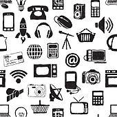 Technology Clipart Black And White