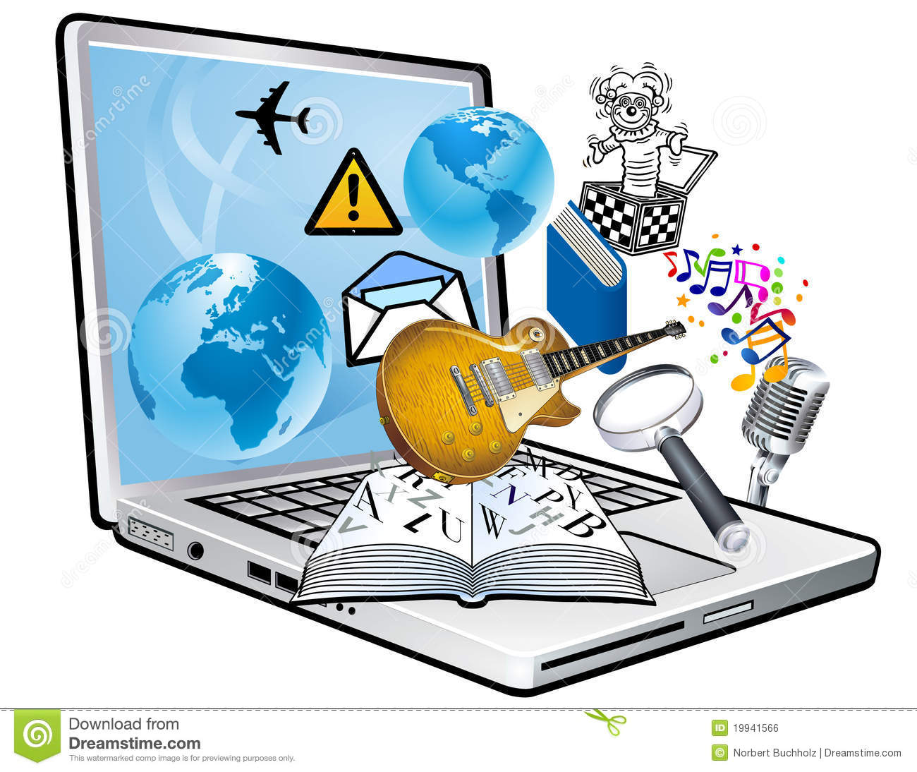 Information technology clipart.