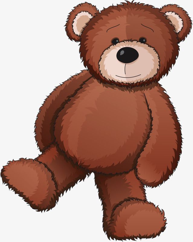 Hand Drawn Teddy Bear, Toy, Teddy Bear, Brown PNG