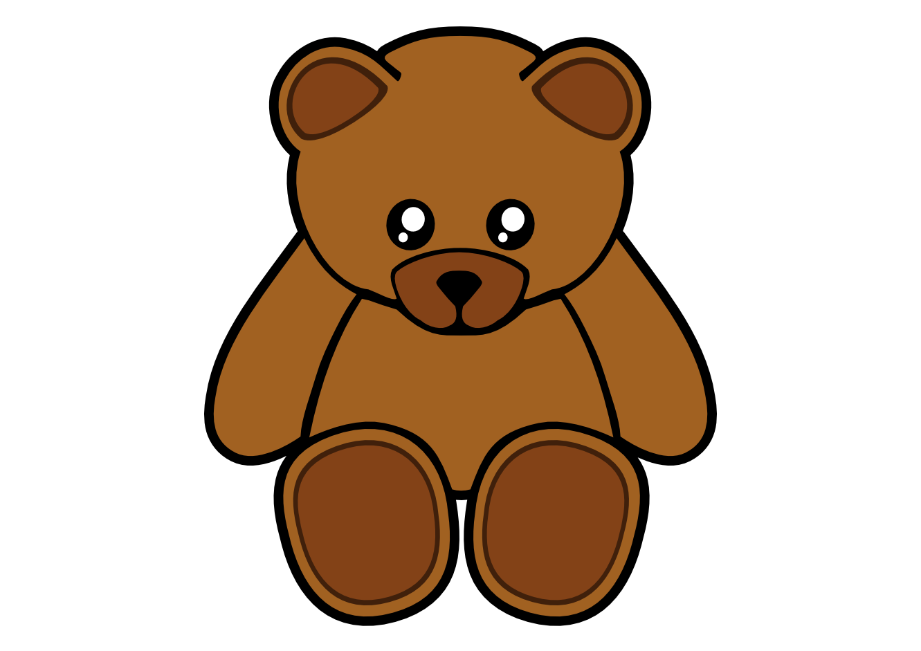 Free teddy bear.