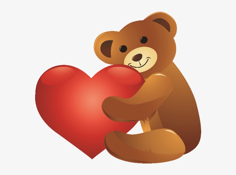 Valentine teddy bears.