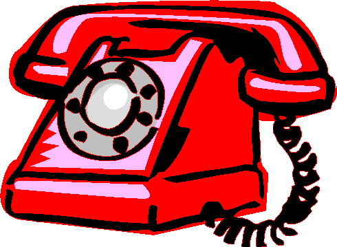 Telephone clip art.