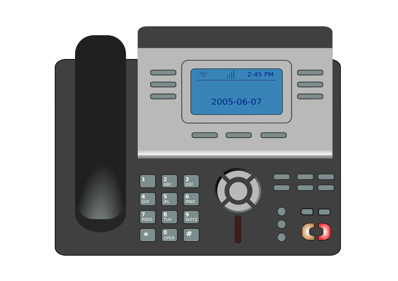 Telephone clipart modern telephone, Telephone modern