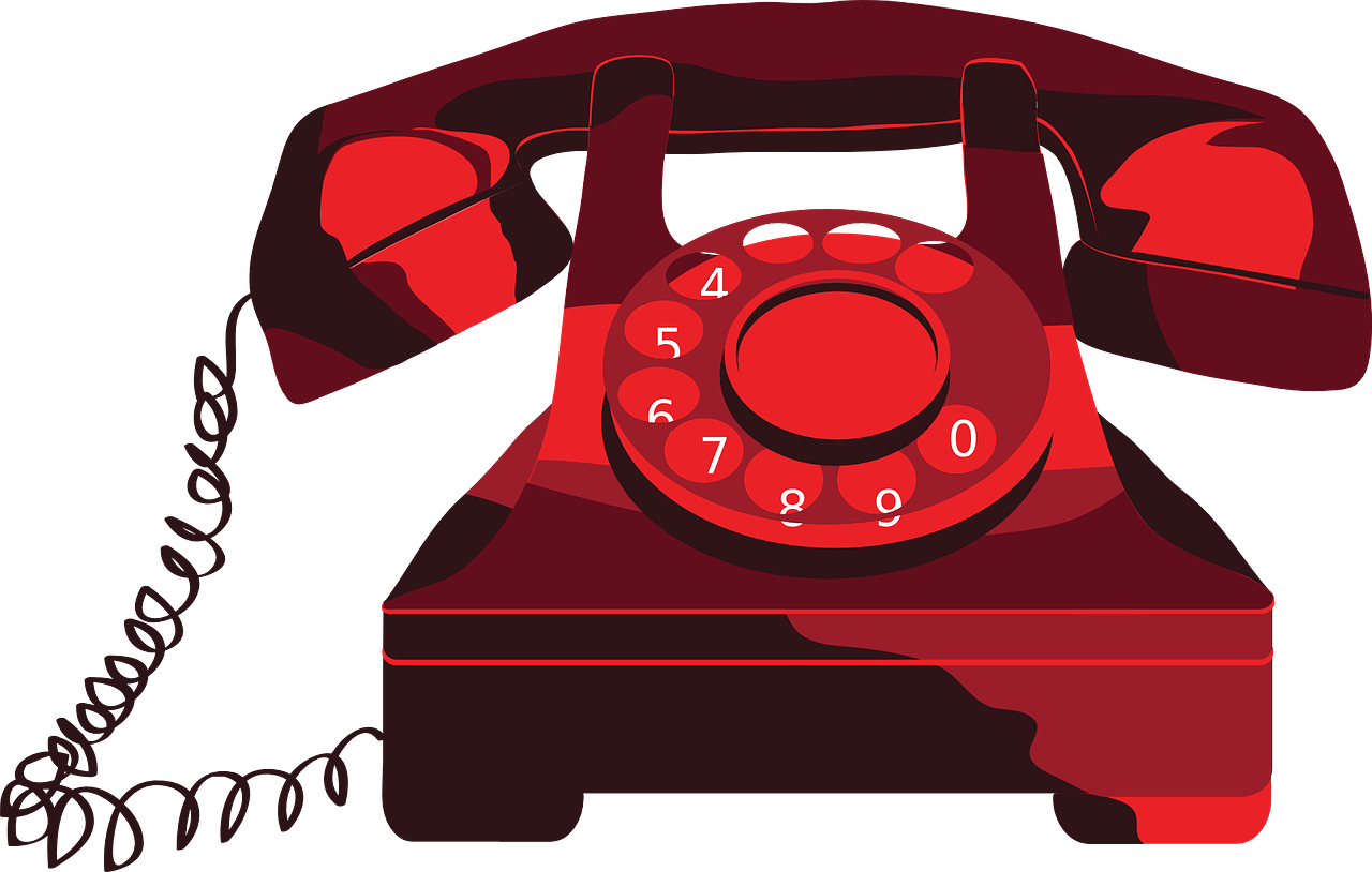 telephone clipart old style
