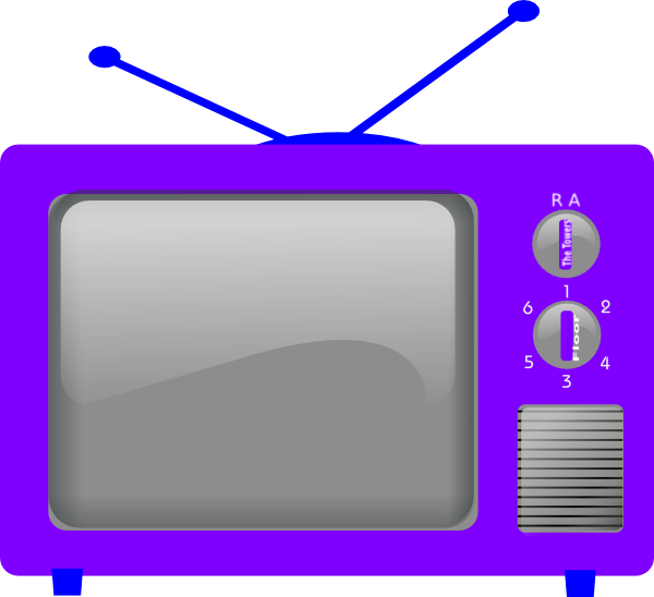 Icon clipart television.