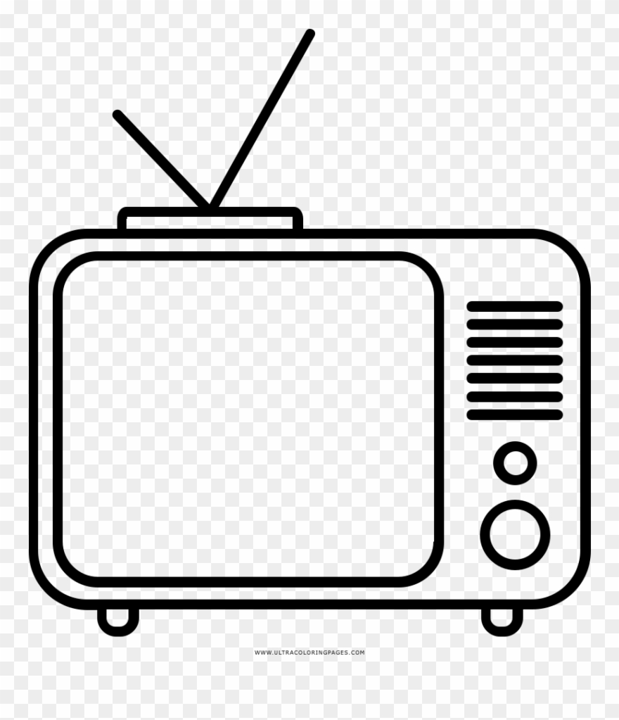 Tv Coloring Page Ultra Coloring Pages