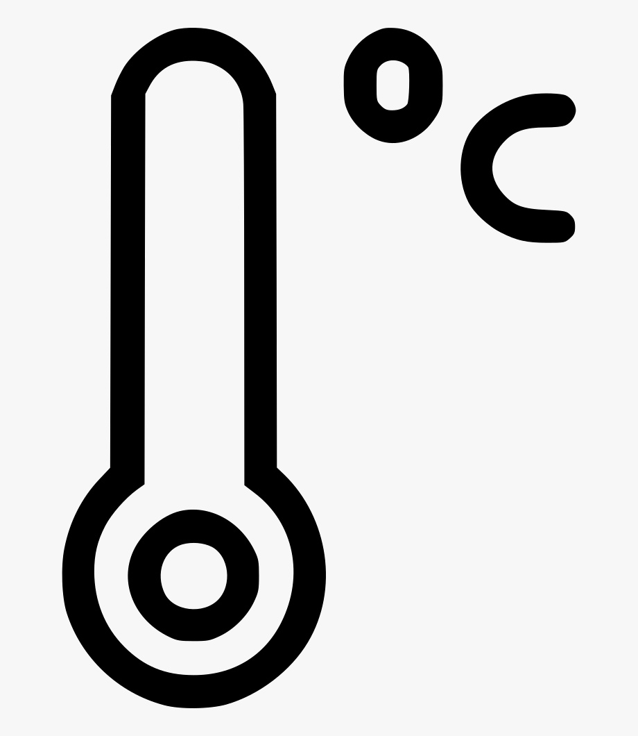 Thermometer temperature reading.