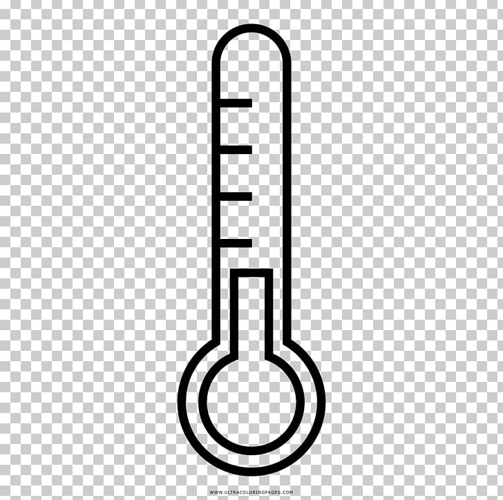 Drawing thermometer coloring.