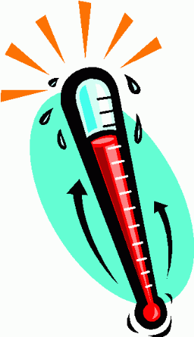 Fever thermometer cliparts.