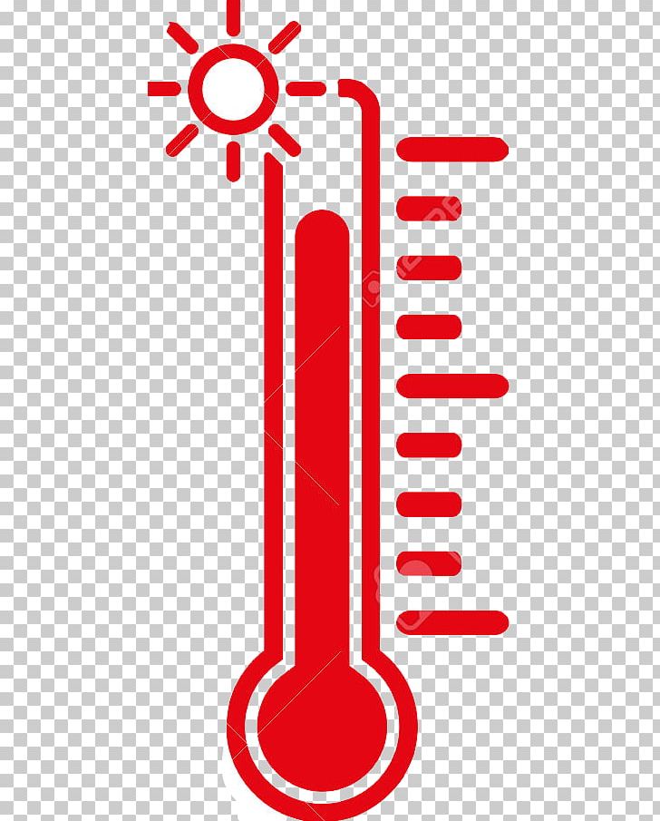 Temperature computer icons.