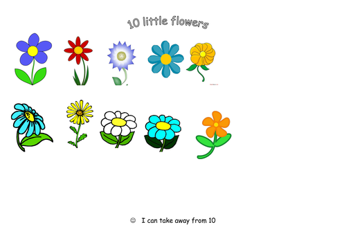 Little flowers maths.