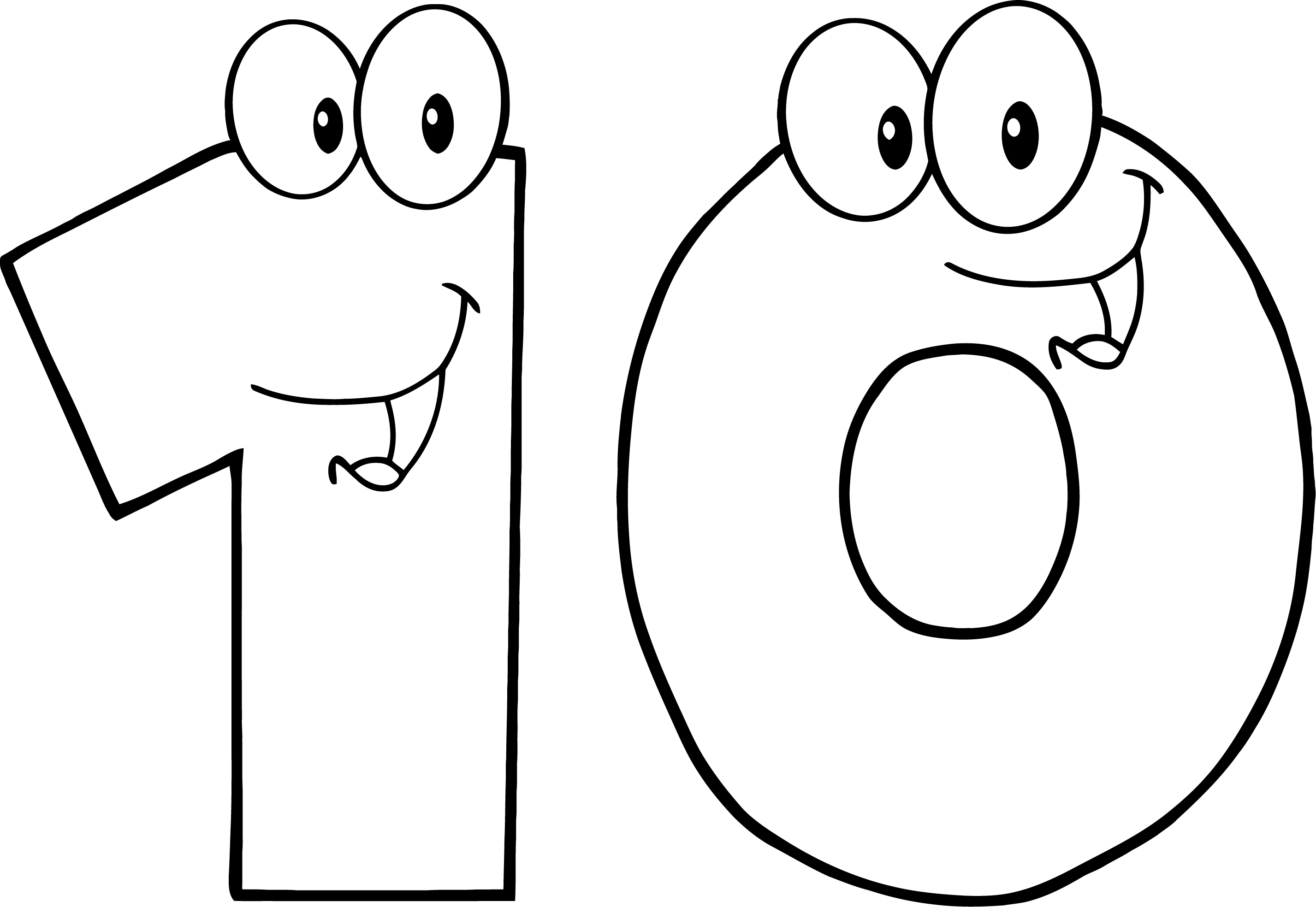 Free Cliparts Cartoon Number