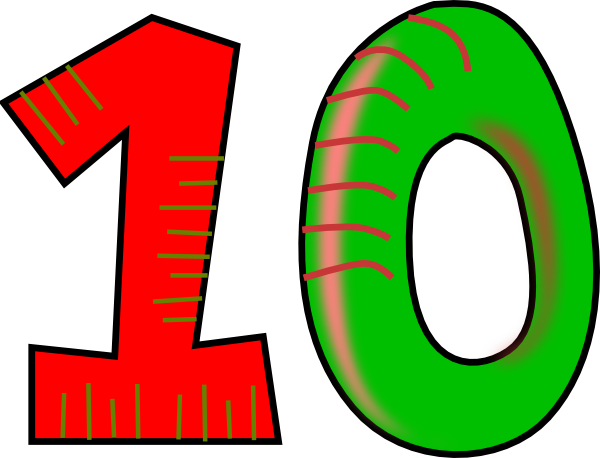 Ten Red Green Clip Art at Clker