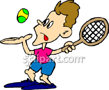 Tennis Cartoons Clipart
