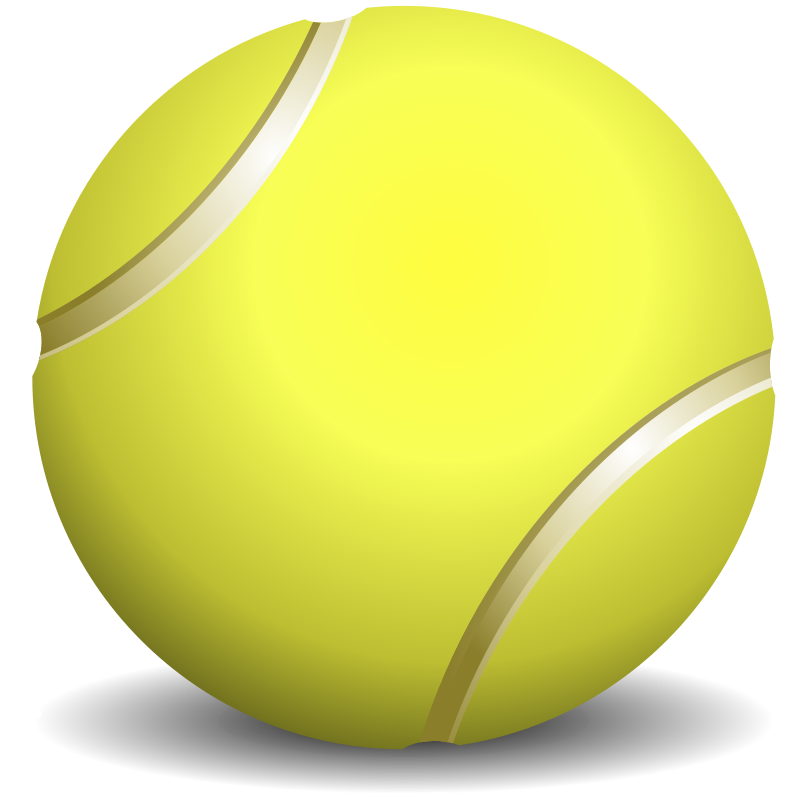 Free tennis ball.