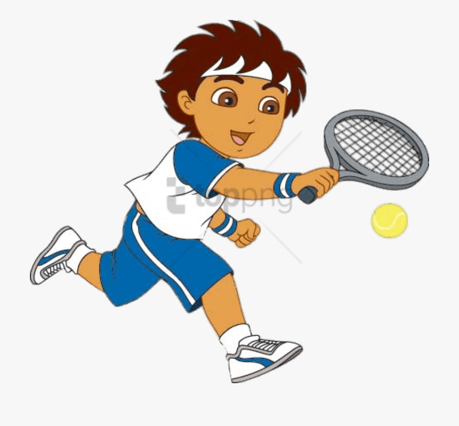 Download Diego Playing Tennis Clipart Png Photo Toppng