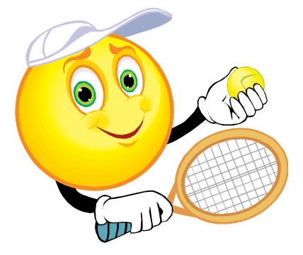tennis clipart cute
