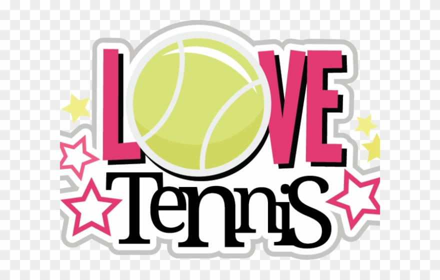 Love clipart tennis.
